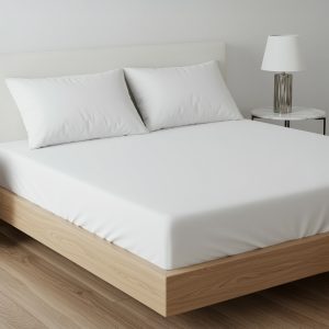 %100 Pamuk Lastikli Çarşaf Takım – Beyaz – Ayasofya Serisi