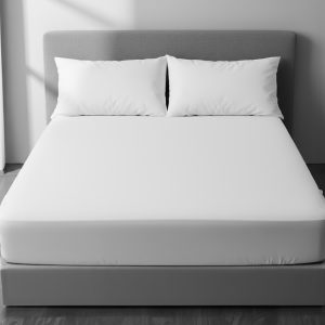 %100 Pamuk Lastikli Çarşaf Takım – Beyaz – Ayasofya Serisi