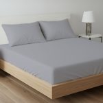 %100 Pamuk Lastikli Çarşaf Takım – Gri – Ayasofya Serisi - Image 4