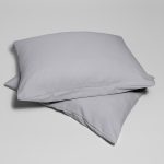 %100 Pamuk Lastikli Çarşaf Takım – Gri – Ayasofya Serisi - Image 5