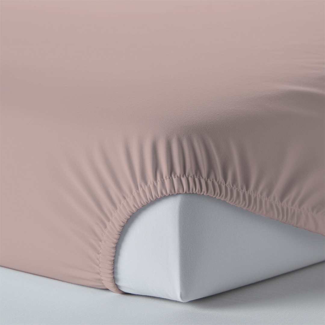 %100 Pamuk Lastikli Çarşaf Takım – Pembe – Ayasofya Serisi