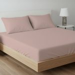 %100 Pamuk Lastikli Çarşaf Takım – Pembe – Ayasofya Serisi - Image 4