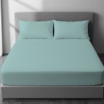 %100 Pamuk Lastikli Çarşaf Takım – Yeşil – Ayasofya Serisi - Image 3