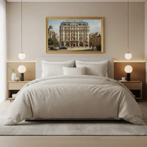 Yatak Örtüsü Takımı  / Cappuccino – Pera Serisi