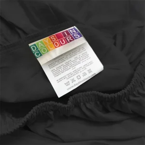 %100 Pamuk Ranforce Lastikli Çarşaf Antrasit –  Dolmabahçe Serisi