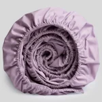 %100 Pamuk Ranforce Lastikli Çarşaf Lila – Dolmabahçe Serisi - 4