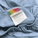 %100 Pamuk Ranforce Lastikli Çarşaf İndigo – Dolmabahçe Serisi - 3