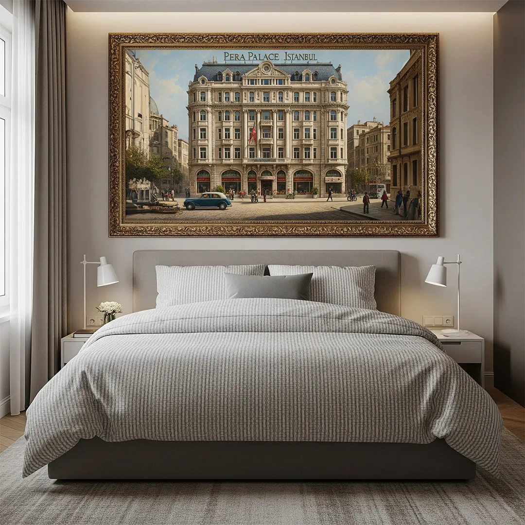 Yatak Örtüsü Takımı / Gri – Pera Serisi