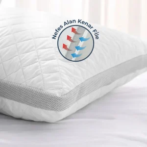 4 Adet Klimalı Silikon Yastık – DayCool Serisi – 4 x 800 Gram Klimalı Kapitone Silikon Yastık